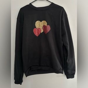 Long sleeve heart shirt